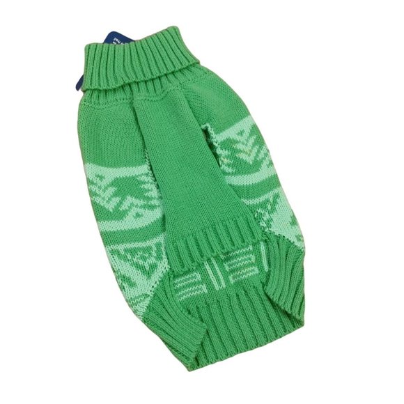 Youly Dog Size Small Teal Green Trailblazer Pet Sweater New - Picture 2 of 4